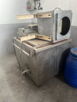 Caldera de cocción industrial
