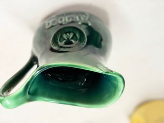 Jarra decorativa de whisky verde Con golpe