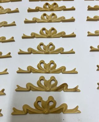 Decoración lazo de resina