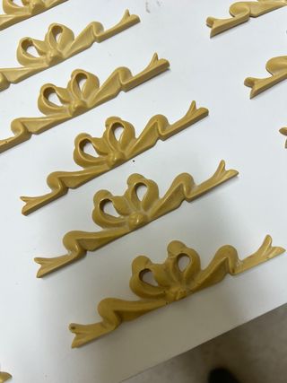 Decoración lazo de resina