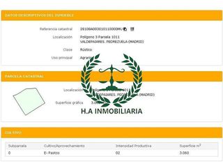 Solar en venta en Pedrezuela