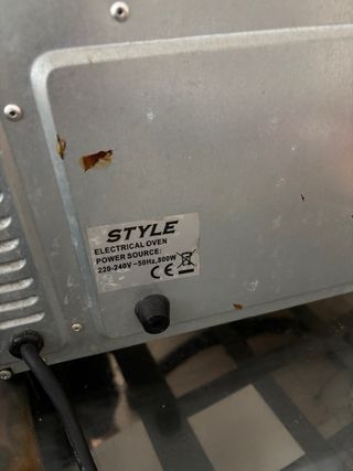 Horno Eléctrico Pequeño STYLE