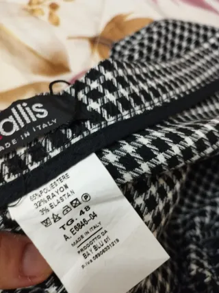 Pantaloni donna a quadri