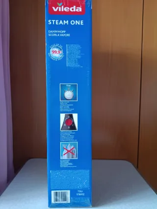 Limpiador Vapor Vileda 1550W