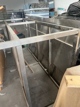 Mesa de acero inoxidable