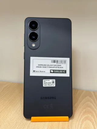 Samsung Galaxy S25 Edge 256GB Negro