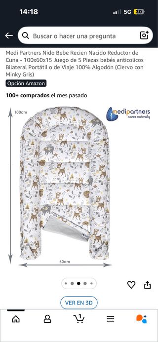 Nido reductor bebé bosque