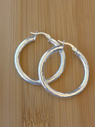 Aros de Plata 925 Auténtica- Colombia 🇨🇴- Nuevos