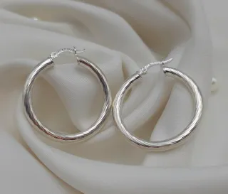 Aros de Plata 925 Auténtica-Elegantes y Versátiles