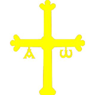 Pegatinas Personalizadas Cruz Asturias