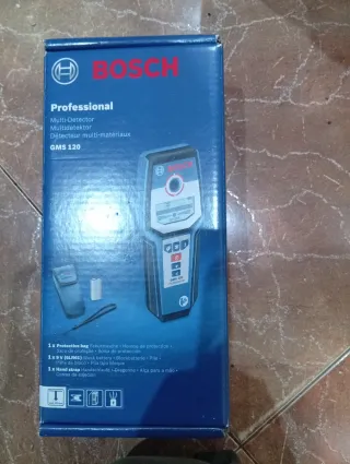Detector Materiales Bosch GMS 120