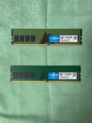 2x Crucial 8GB DDR4 3200MHz UDIMM RAM
