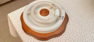 Lámpara de techo de madera natura
