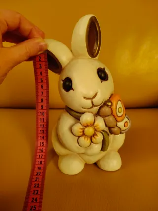 Statua Thun coniglio ceramica