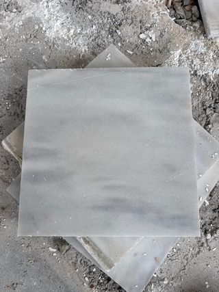 Plaquetas de mármol 40x40 cm Entre 60/70 m2