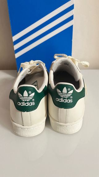 Adidas Superstar 82 Blancas y Verdes