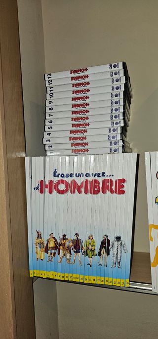 Colección libros y DVDs Erase una vez... El hombre