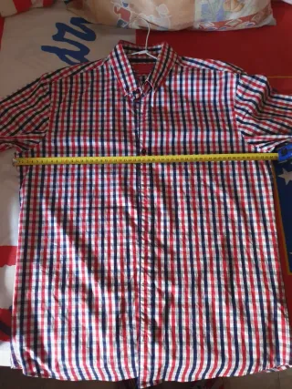 Camisa cuadros hombre Zara