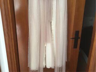 Traje de Comunión Rosa Clara