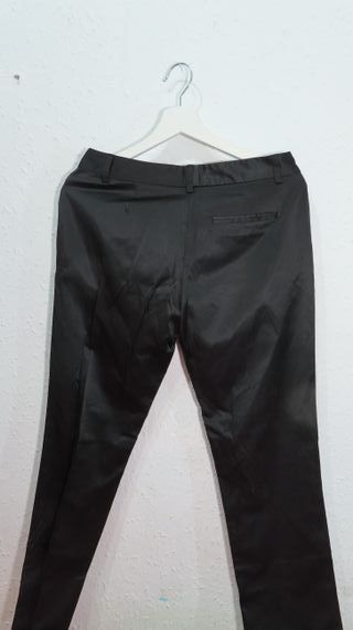 Pantalón Zara Woman Negro ELEGANTE