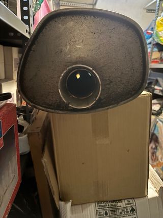 Silenciador trasero homologado doble salida