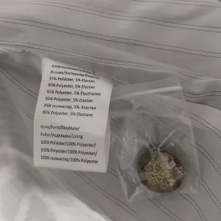 Americana Venca Negra Talla XXL Nueva