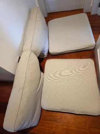 Funda y cojines sofá Ektorp Ikea