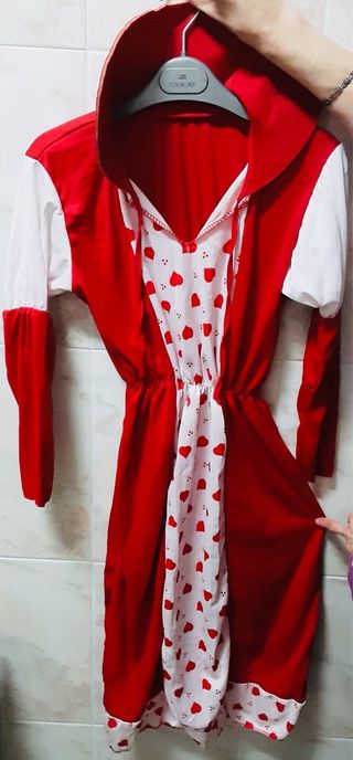 Disfraz Reina de Corazones Talla Única