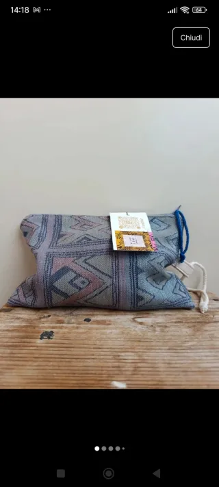 Pochette artigianale etnica