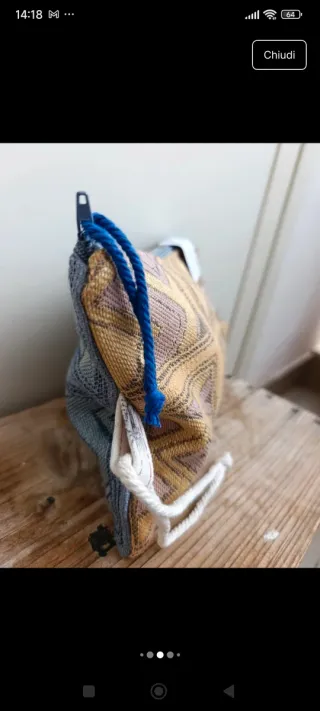 Pochette artigianale etnica