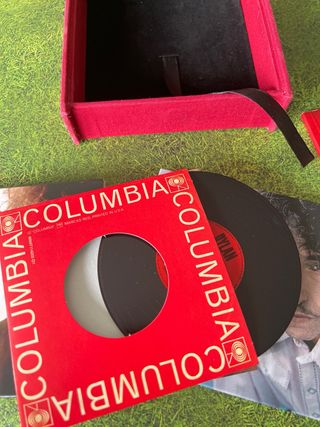 Caja Bob Dylan 3 cds / libreto / postales