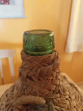 Garrafa Antigua Dama Juana Esparto 8L