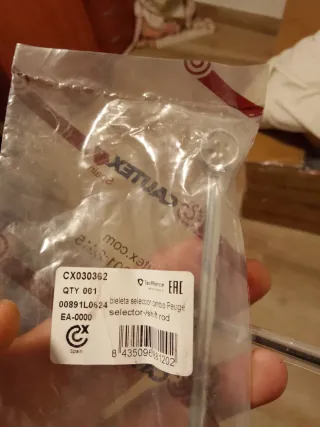 Varilla selectora Peugeot 206 CX030362