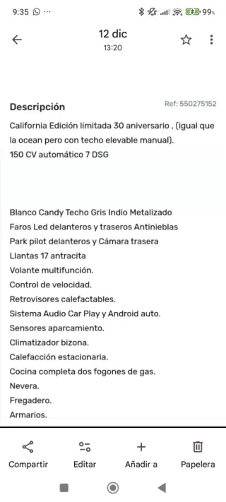 Volkswagen California 2019