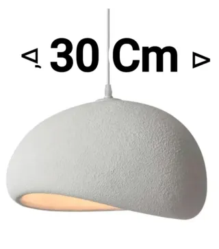 Lámpara Colgante estilo Wabi-Sabi 30cm