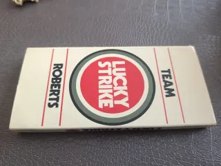 Scatole di fiammiferi Lucky Strike moto