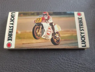 Scatole di fiammiferi Lucky Strike moto