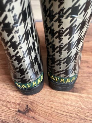 Botas de agua Ralph Lauren Houndstooth