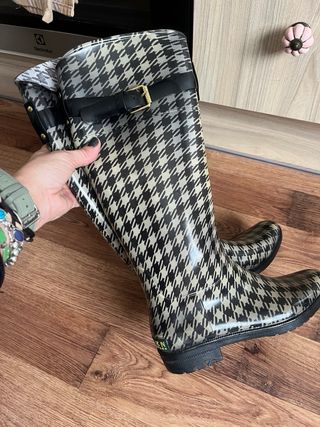 Botas de agua Ralph Lauren Houndstooth