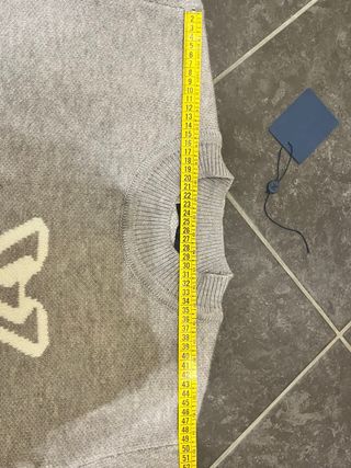 Maglione streetwear Louis Vuitton Grigio