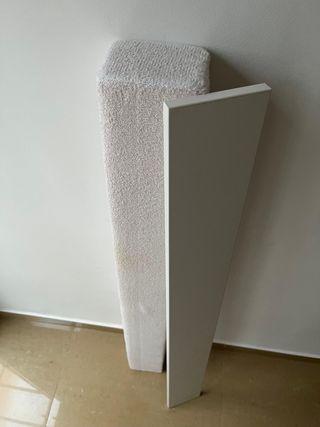 Cuna de bebé blanca