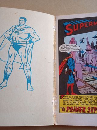 Libro Comic Superman num 1