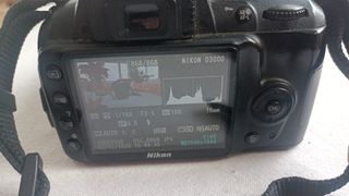 Cámara Nikon D3000 Negra