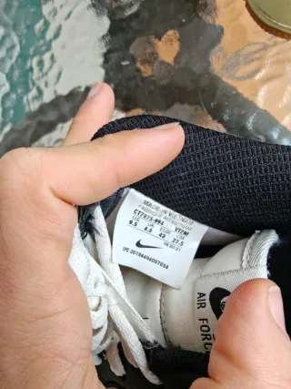 Nike Air Force 1 Negras y Blancas