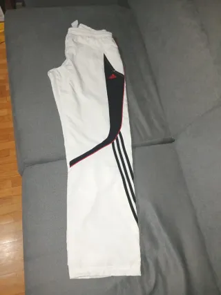 Pantalón Adidas Blanco y Negro