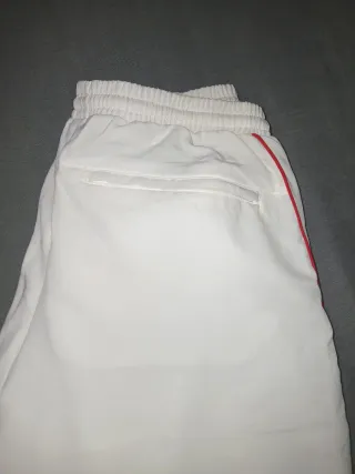 Pantalón Adidas Blanco y Negro