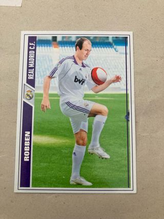 Cromos Real Madrid C.F. Robben