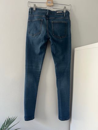 Pantalón vaquero azul skinny