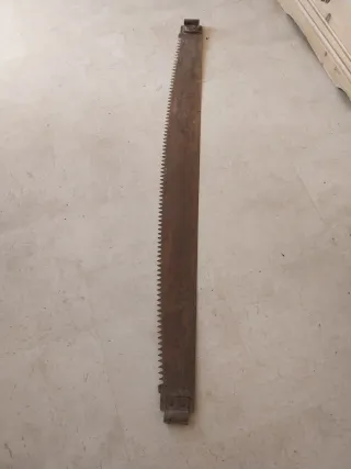 Sierra de dos hombres transversal