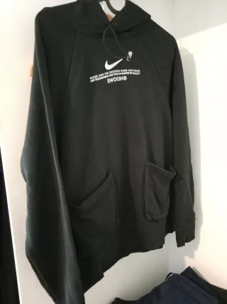 Sudadera Nike Negra Mujer